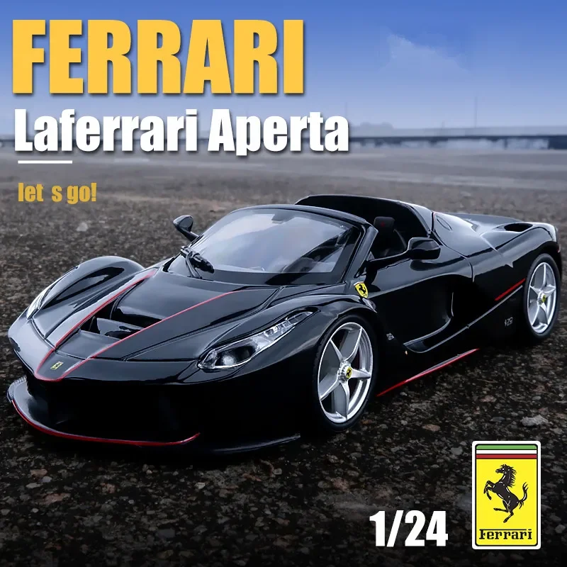 Bburago 1:24 Ferrari La Ferrari Modello Di Auto Pressofusione Modello In Metallo Giocattolo Per Bambini Regalo Fidanzato Collezione Di Auto In Lega Si