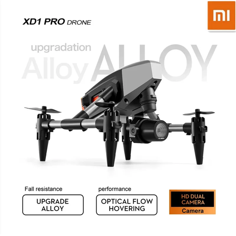 Xiaomi Xd1 Drone Di Architettura In Lega Con Fotocamera Professionale 8K Hd Wifi Fpv Quadcopter Mini Uav Drone Elicotteri A Flusso Ottico