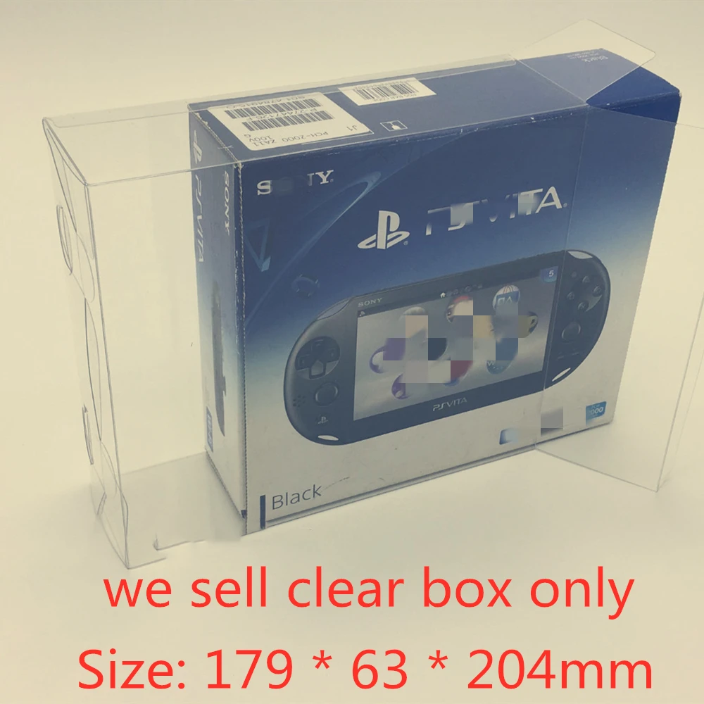PET Box Protector For PSVITA Collect Boxes For Sony PlayStation VITA