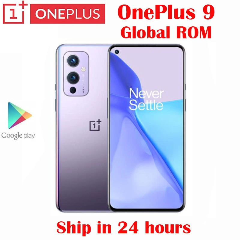 Оригинальный Новый Официальный смартфон Oneplus 9 5G Snapdragon 888 6 55 дюйма AMOLED 120 Гц