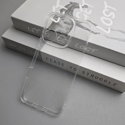 Ultra Clear TPU Shockproof Transparent Protective Case - Slim Arc Edge Full Cover for OPPO Find X9 (White)