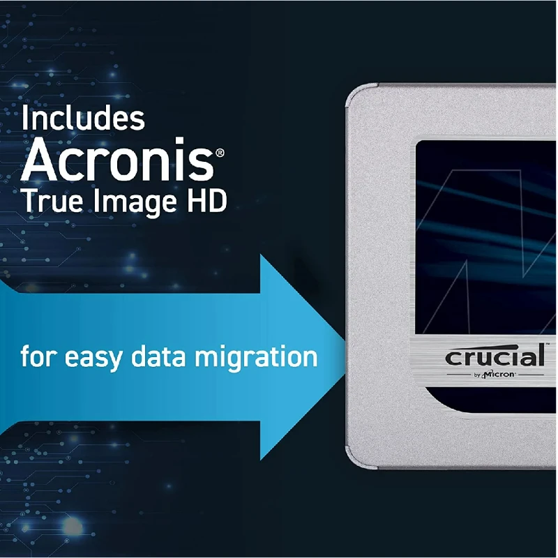 Crucial MX500 Original 2.5 Solid State Drive 3D NAND SATA3.0 SSD