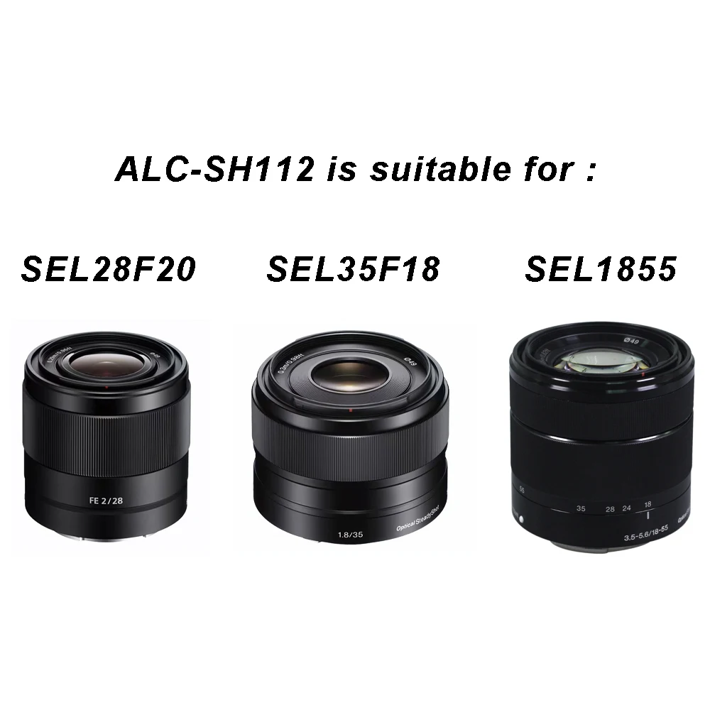 Objectif Sony SEL-1855 18-55 Mm F3.5-5.6 Monture E APS-C - Très Bon état