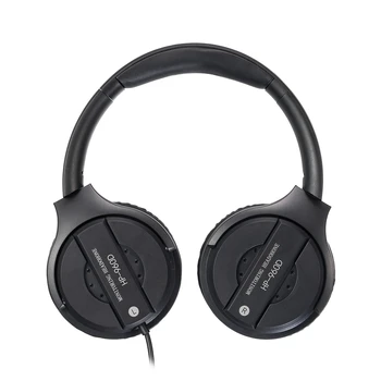 Cuffie da studio professionali cablate Cuffie da DJ con microfono sopra l'orecchio Monitor HiFi Cuffie musicali Auricolari per telefono PC