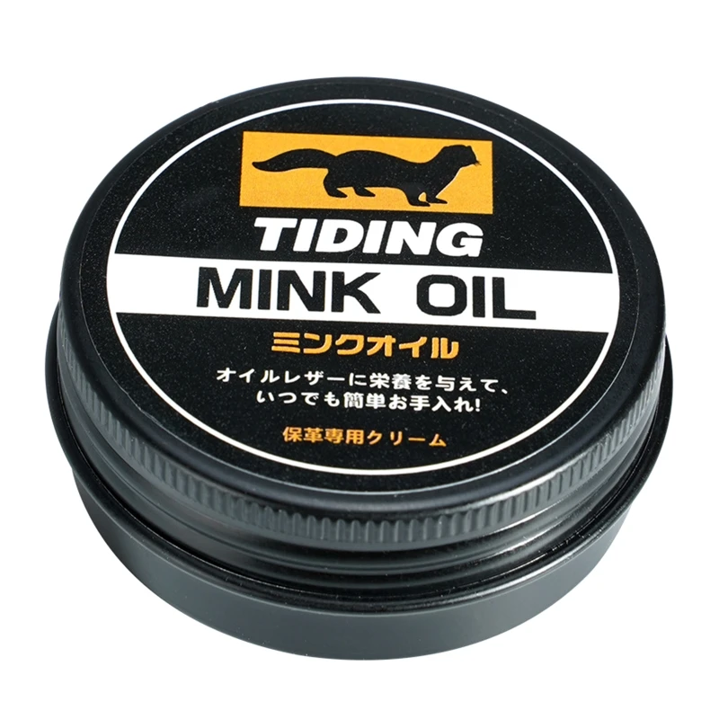 

N0HB Mink Oil Cream Practical Leather Maintenance Cream Leathercraft Accessories
