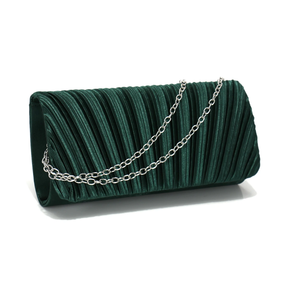 Green Women Clutch Bags Envelope Design Evening Party Handbags