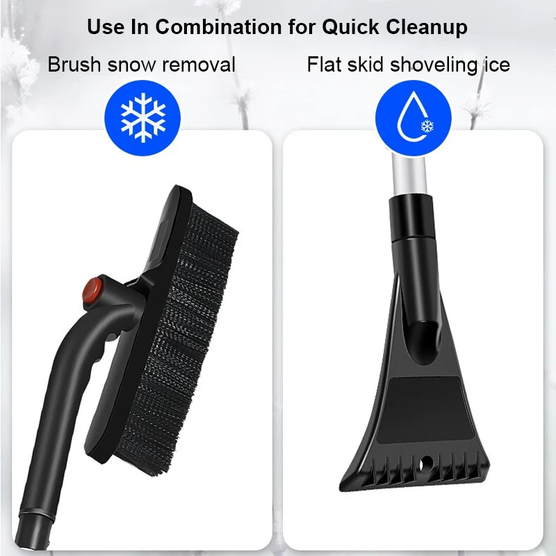 Snow Brush For Car Retractable Car Snow Brush Broom With 5-Layer Bristles  Ice Scrapers For Car Windshield Car Snow Scraper - AliExpress, Snow Brush  For Car