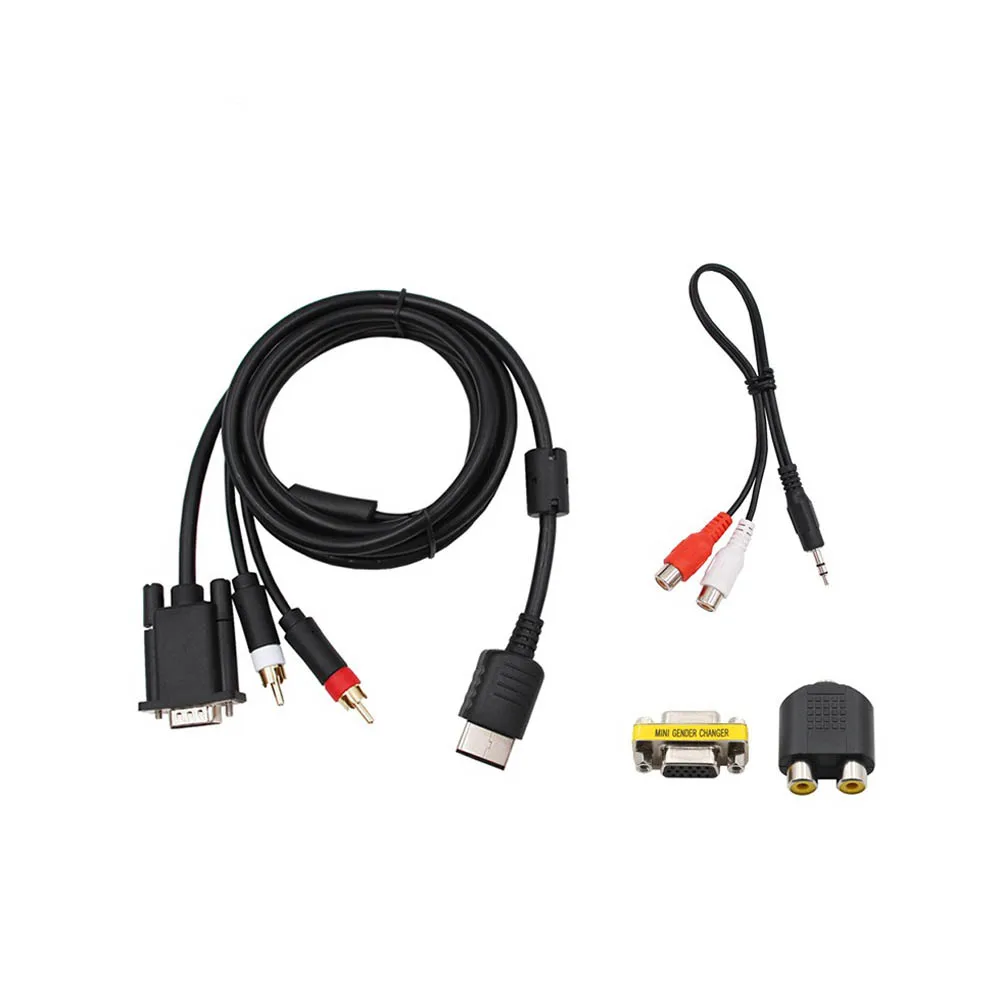 Cavo Vga Ad Alta Definizione Per Sega Dreamcast Dc Rca Sound Adapter Hd Box Cable Console Per Videogiochi
