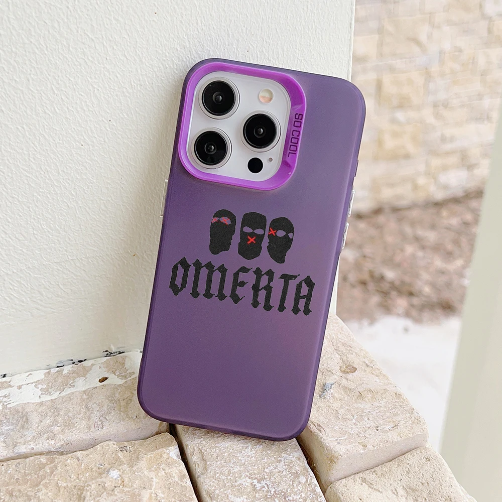 Omertas Maes Matte Back Cover Smartphone Case