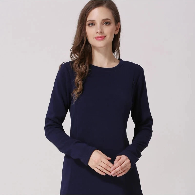 Winter Fleece Nursing Hoodie