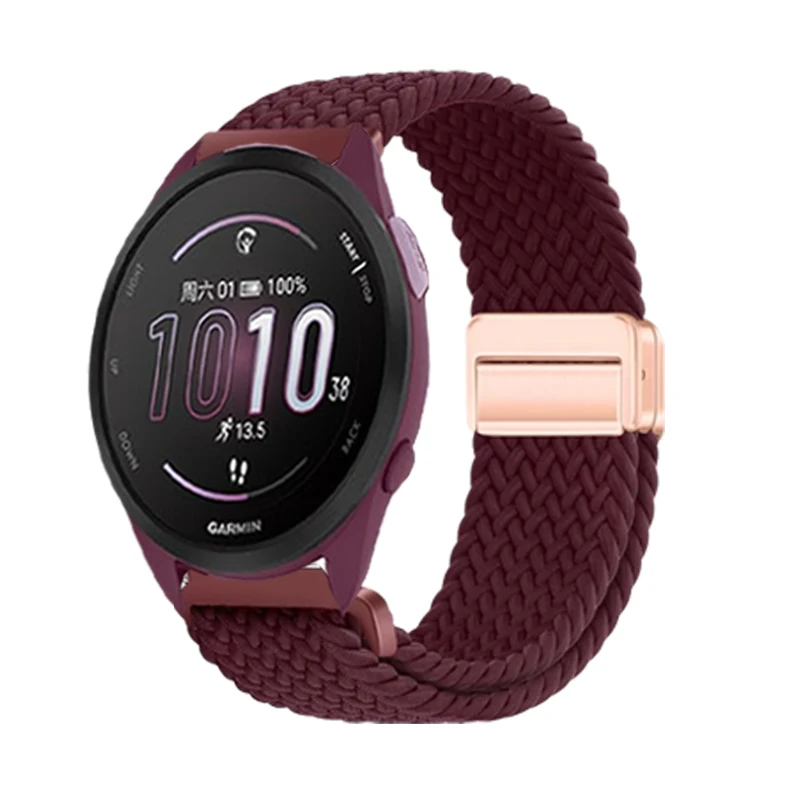 FiiMoo Nylon Cinturino Compatibile con Garmin Venu 3