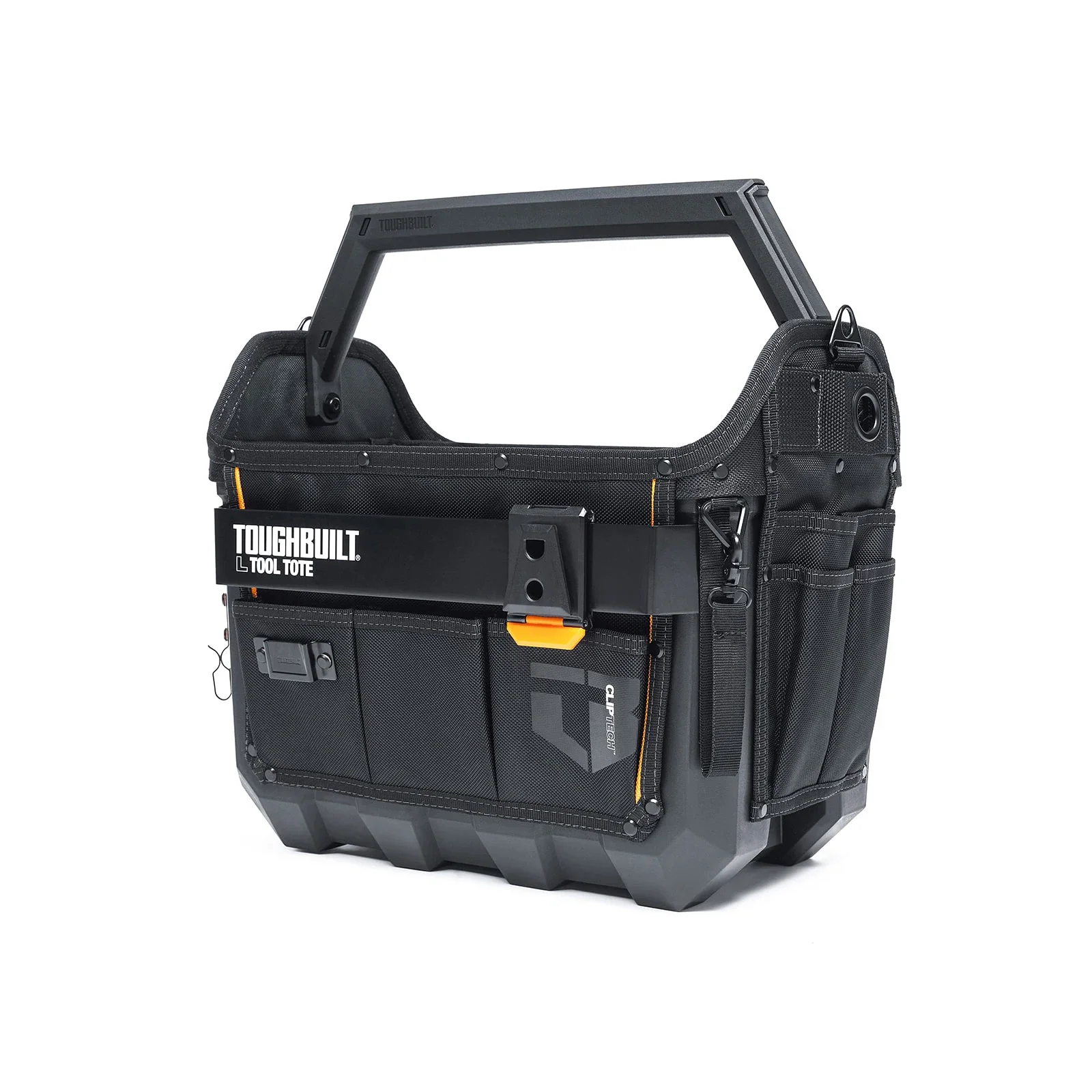 TOUGHBUILT TB-CT-82-12/TB-CT-82-16 중형/대형 공구 가방 1개 옥스포드 천 방수 하드 바닥 공구 상자 휴대용 보관 가방
