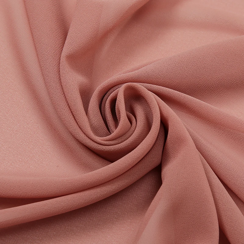 180x75cm Chiffon Hijab Schal für Frauen lange einfarbige Spitze Perlen kopf Wraps Schals Damen Strand Sonnenschutz Schals Schleier Schal – Detail 9