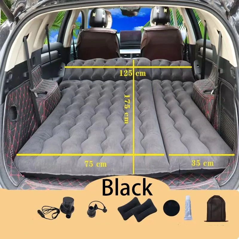 Inflatable Mattress Air Bed For Car Universal SUV Extended,Travel Camping Family Outing