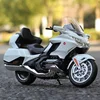 WELLY 1:12 2020 Honda Gold Wing Motorcycle Simulation Alloy Model Adult Collection Decoration Gifts Toys for Boys 1