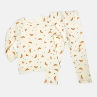 1-6T enfant en bas âge enfant bébé garçon fille vêtements ensemble coton infantile Homewear haut décontracté pantalon costume enfants 2 pièces pyjama ensemble tenue 5