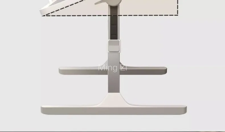 Description Picture 4 of itemFolding Laptop Table, Liftable Bed Table with Light, 5-gear Height Adjustable Computer Desk, Gaming Desk Reading Holder for Home