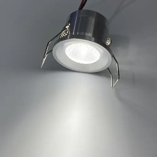 Mini Down Light LED 12V 1W Embedded Small Spotlight Ceiling Kitchen Bathroom Built-in Led Light Lamp Silver, White, Black Shell - Image 8