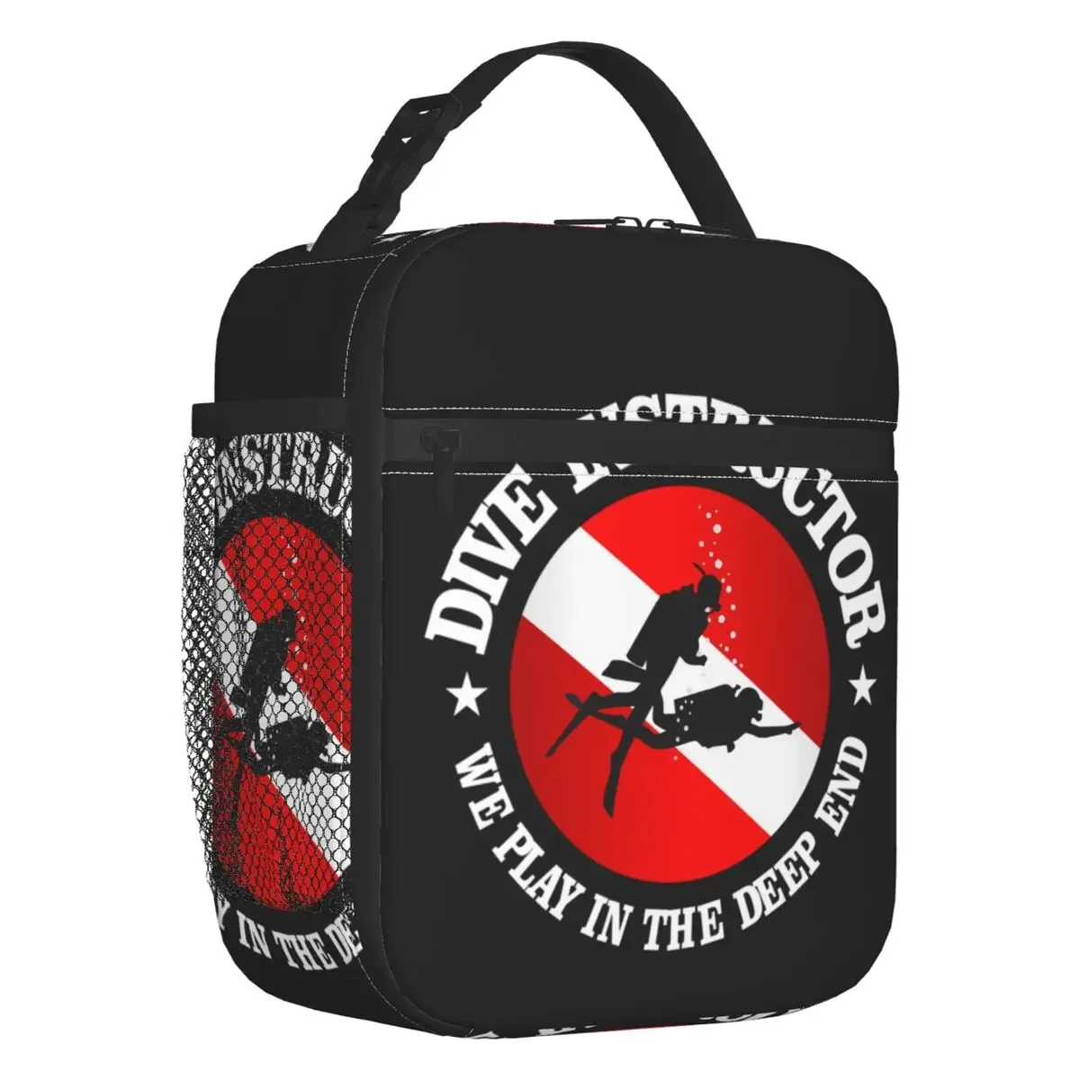 

Dive Instructor Resuable Lunch Box Women Leakproof Diving Cooler Thermal Food Insulated Lunch Bag Kids School Children