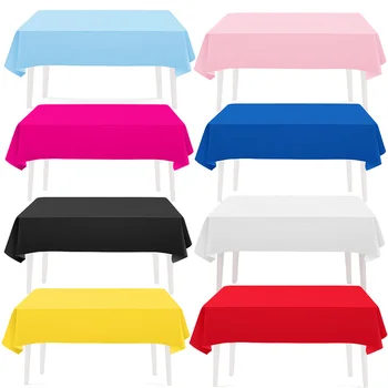 Solid Color Rectangle Tablecloth 1