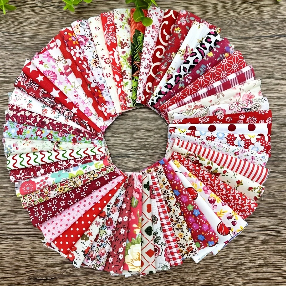 Multicolor Cotton Fabric Squares 6