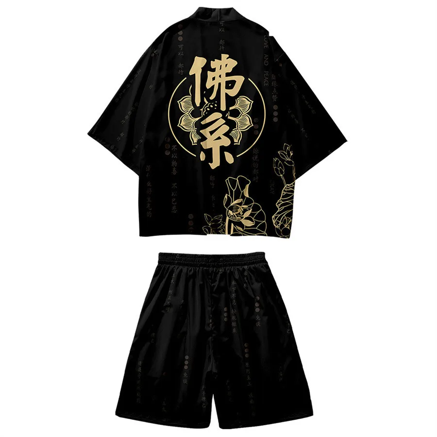3 to 14 Years Kids Kimono Japanese Traditional Costumes Boys Girl Fashion Kimono Haori Cardigan Children Beach Wear Cloak