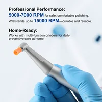 JOYDENTAL 100 pièces/boîte Brosse de polissage dentaire en silicone, outil de dentiste, coupe de polissage à vis pour prophy, produits de blanchiment des dents 5