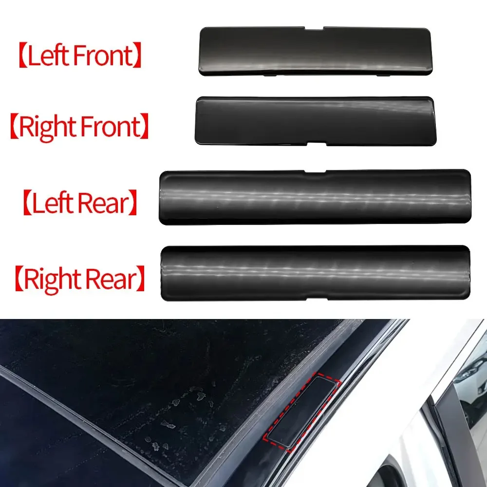 Dachreling-Abdeckung, Dachseitenverkleidung, Dachgepäckträger-Abdeckplatte für Toyota RAV4 XA50 Zubehör 2019-20