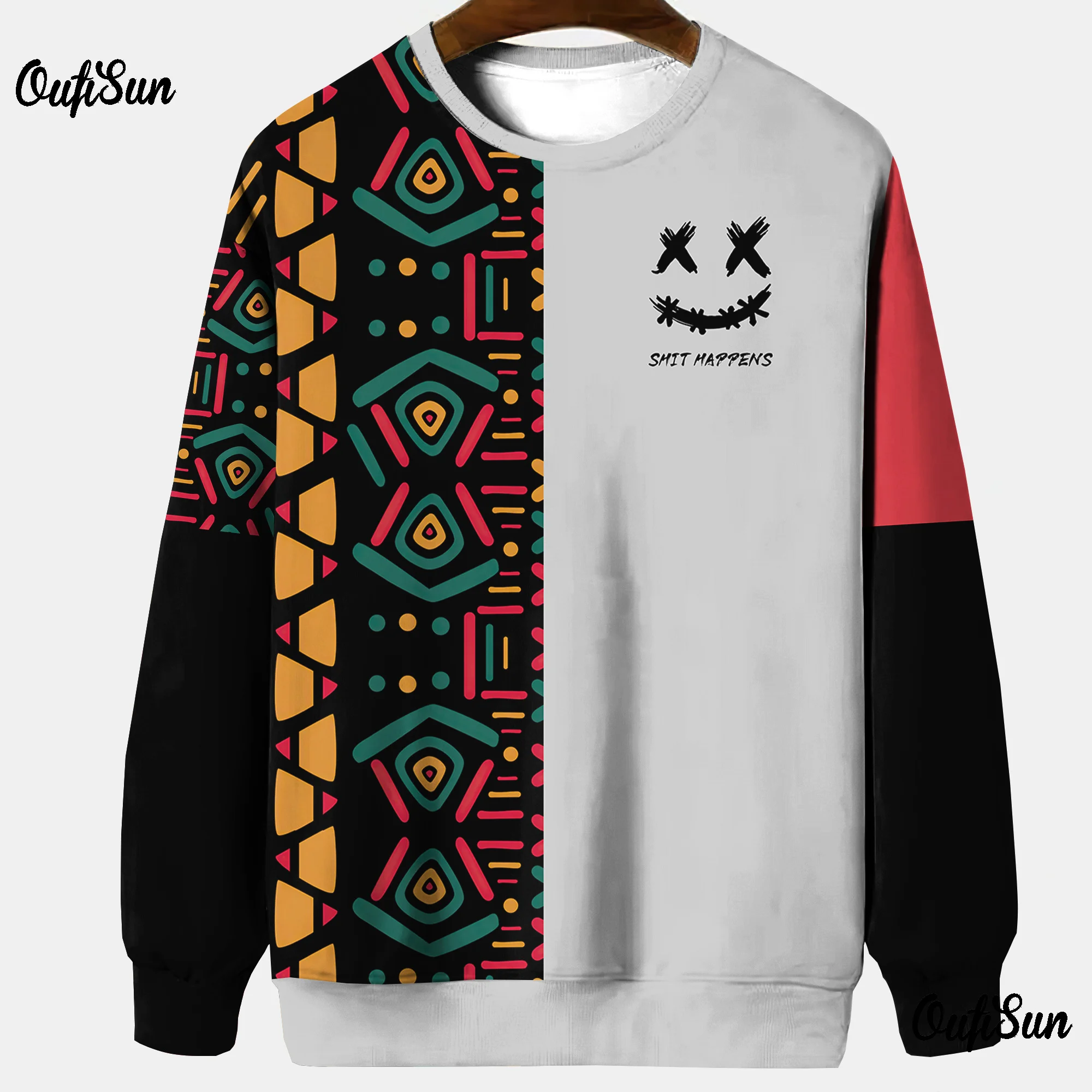 

Vintage Men's Sweatshirt Hooded Cartoon Graphic Print Daily O-Neck Pullover Sports Streetwear Designer Autumn Oversized Clothing