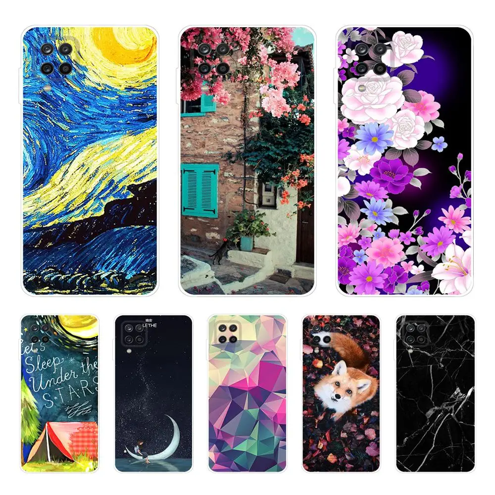 Per Samsung Galaxy A12 Custodia 6.5 ''Cover Posteriore In Silicone Morbido Tpu Per Samsung A12 Galaxy A12 A 12 Custodie Per Telefoni Coque Fundas A12 