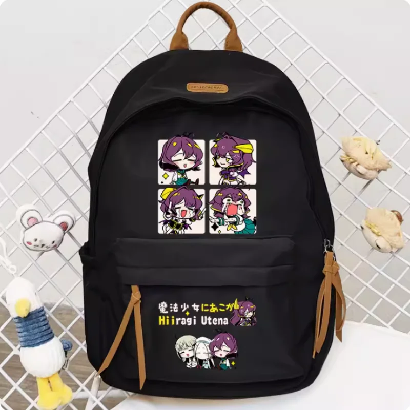 Anime Gushing over Magical Girls  Cartoon Bag Women Man Fashion Leisure Teenagers Student Backpack Handbag B867