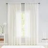 Bedroom White Tulle Curtain New Lace Light Transparent Princess Curtain Elegant Living Room Half Curtain 2
