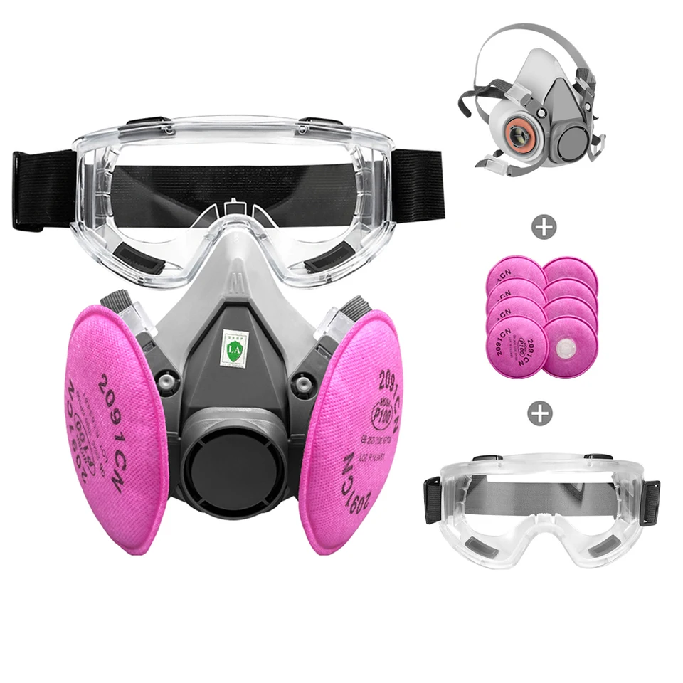 Reusable Respirator Mask with High Efficiency Filter