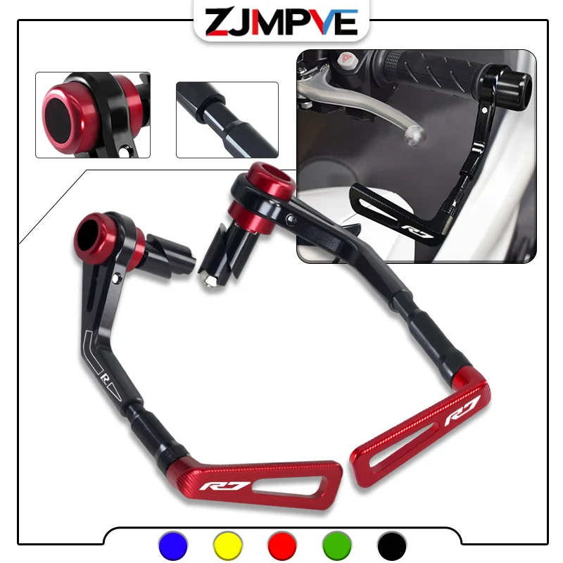 2024 Per Yamaha Yzf R7 R7 Universale 7/8 "Protezioni Per Manubrio Guard Bow Moto Mountain Leva Del Freno Paramani Manopole