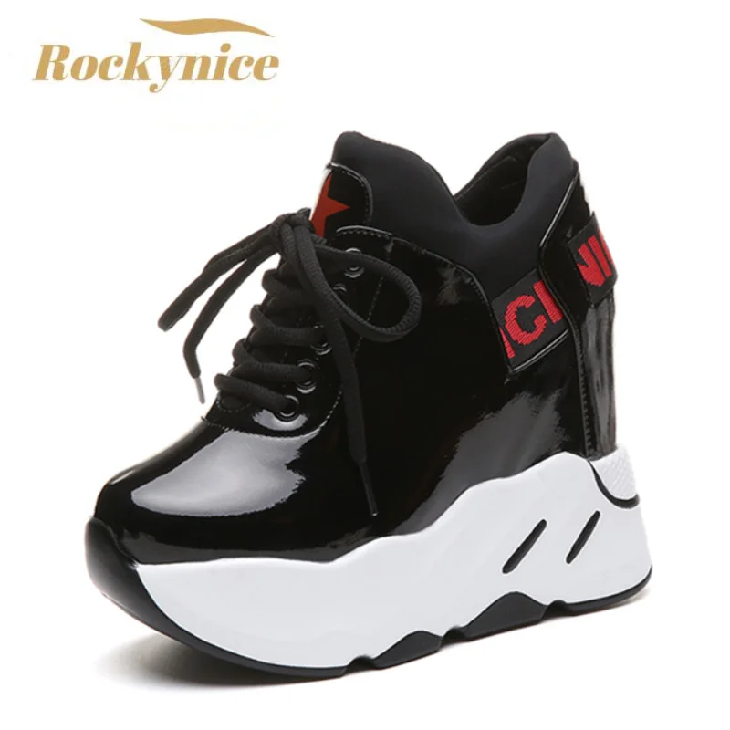 Women Platform Shoes Wedge Heels 12 CM Casual Sneakers women shoes casual sneakers women sneakers