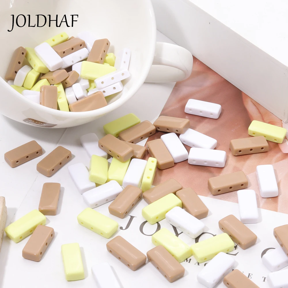 

100 шт., акриловые бусины 8x16 мм