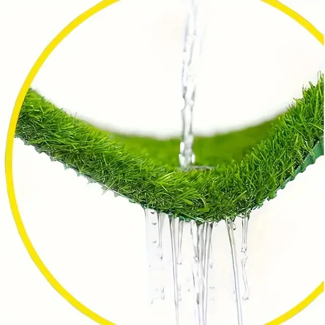 Premium Washable Dog Training Mat-Indoor/Outdoor Grass Trimmer，Convenient for potty training and odor control 5