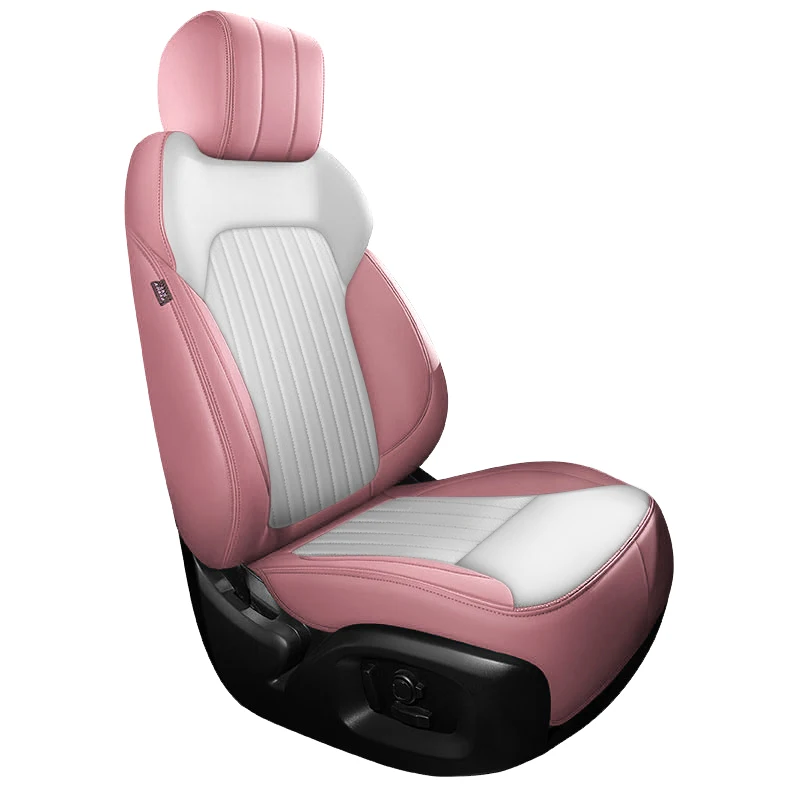 1 PCS 드라이버 NAPPA 가죽 맞춤형 자동차 시트 커버 BMW G30 2018  2020 방수 인테리어 액세서리