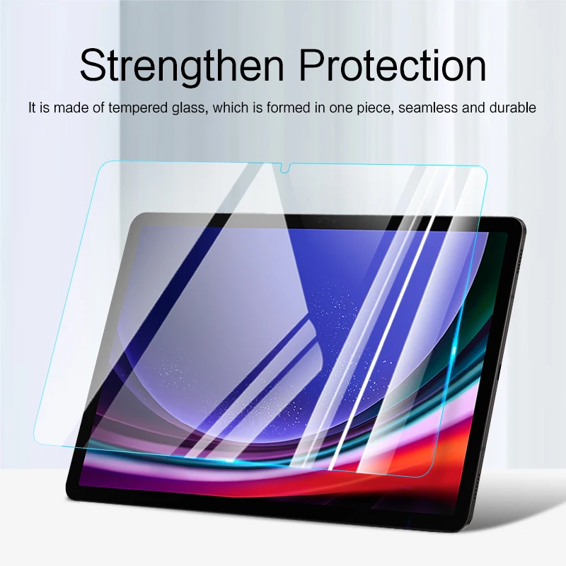 Premium Tempered Glass Screen Protector for 12.4-Inch Tablet - HD Clear Protective Film