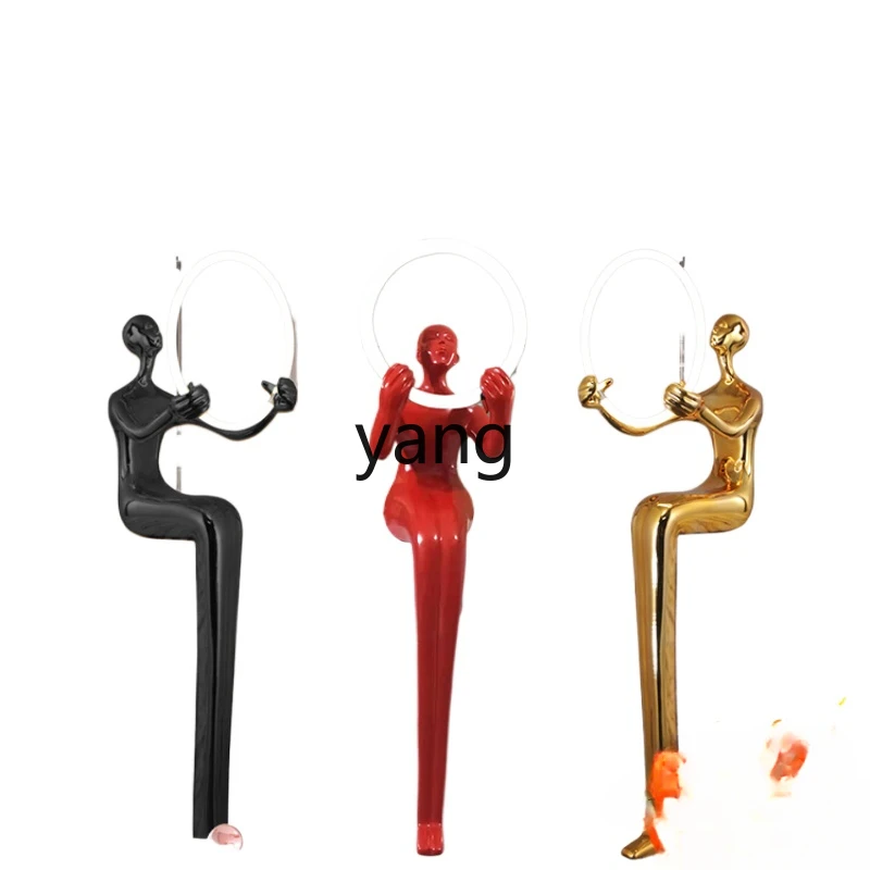 

CX Creative Designer Humanoid Art Sculpture Floor Home Beauty Shop Club FRP Ornaments