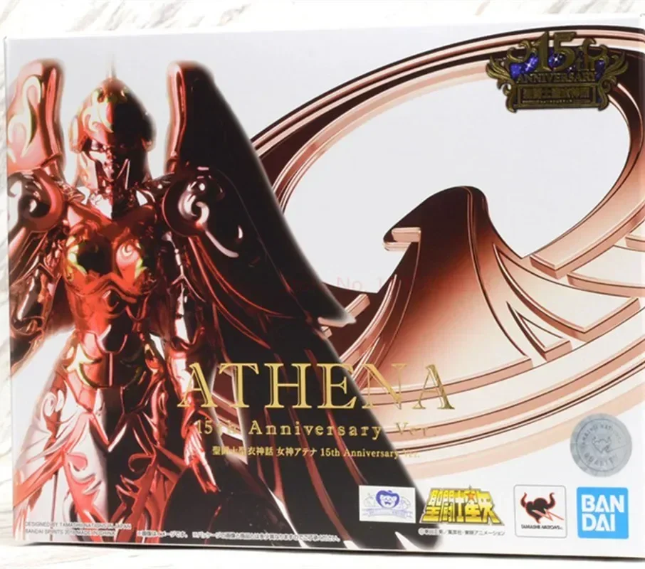 

Saint Seiya Figure Original 15th Anniversary Athena Action Figurines Toys Kids Gift Collectible Model Doll Anime Statue