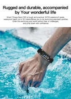 Slim Smart Watch Men Women Smart Bracelet Wristband 1.1 Inch Amoled Heart Rate Waterproof Body Temperature Fitness Tracker Band - Image 3
