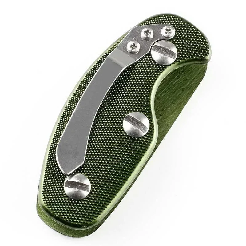 Compact Aluminum Key Holder Organizer - Multi-Function Outdoor EDC Pocket Tool