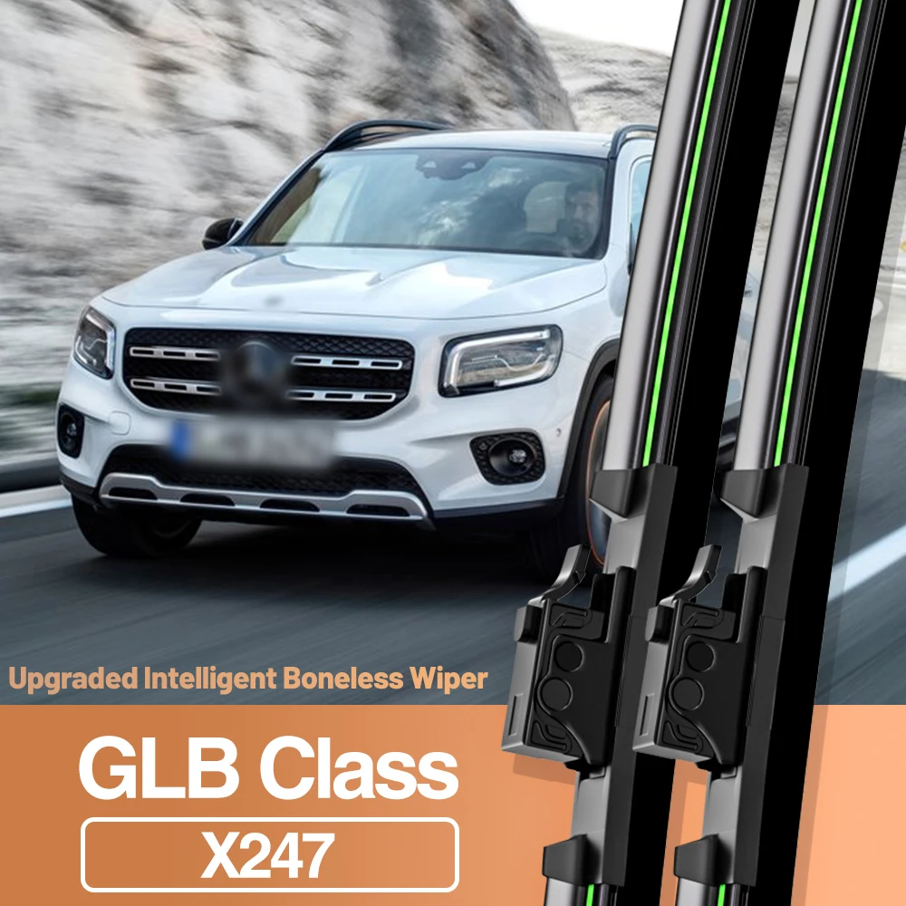 

2pcs For Mercedes Benz GLB Class X247 2019-2023 Front Windshield Wiper Blades Windscreen Window Accessories 2020 2021 2022