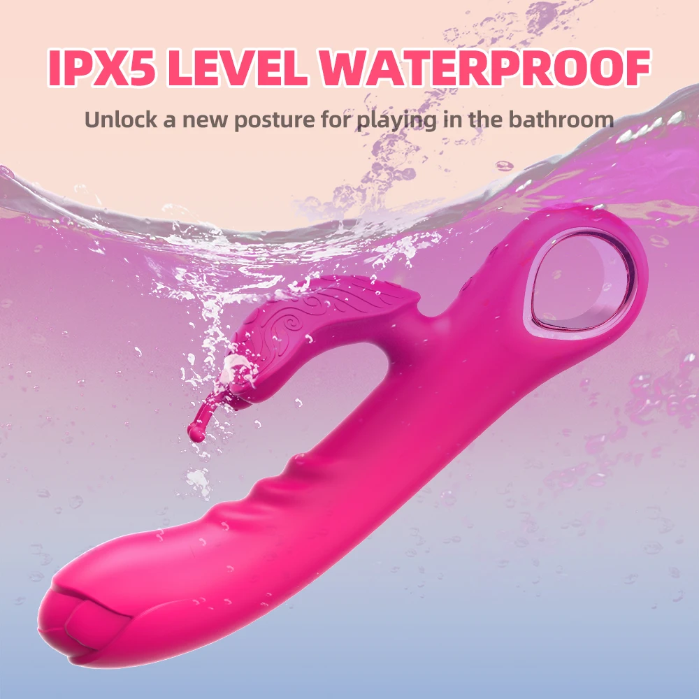 Rose Vibrator Vagina Massage Wand G Spot Clitoris Stimulator Dildo Vibrating Wand Adult Sex Toy For Women 18 + Erotic Sex Product