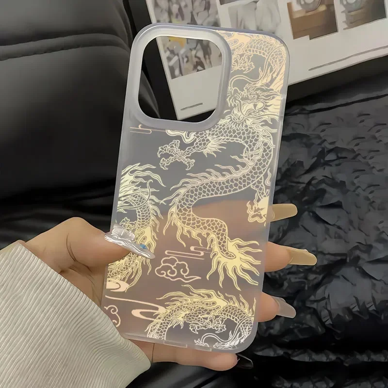 Year of the Dragon デザインiPhone15plus Year of the Dragon iPhone 15 Pro Case – Wildflower Cases