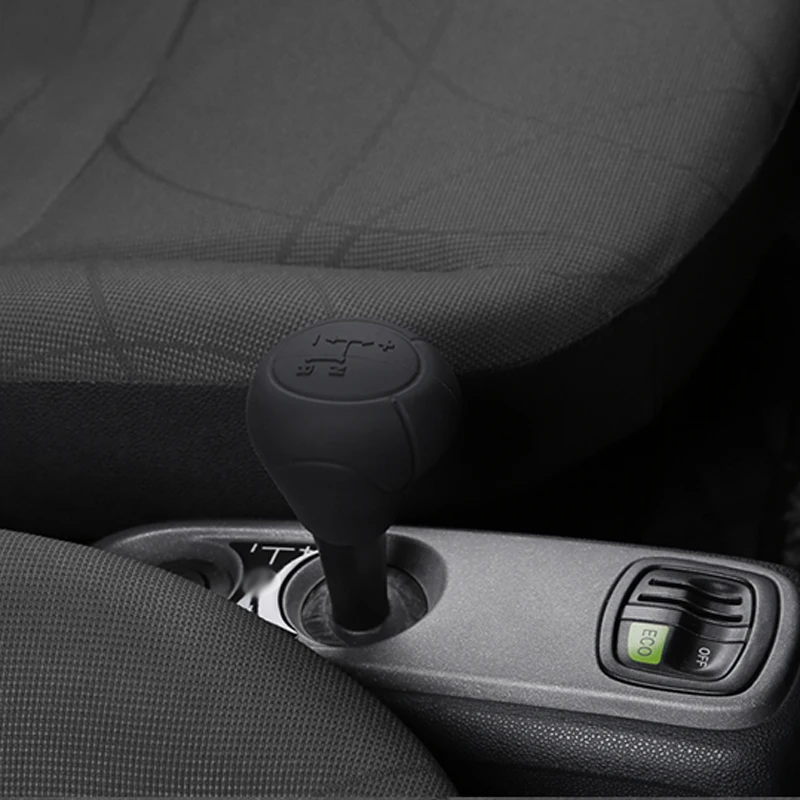 1Pcs Car Silicone Color Gear Protection Case Handbrake Cover For Mercedes Smart 451 Fortwo Car Accessories Interior Modification