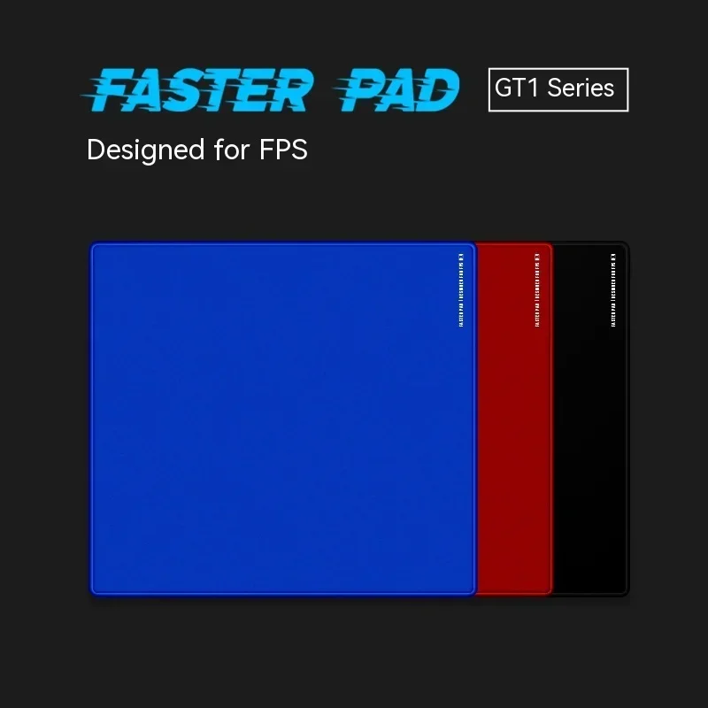 2024 New Fasite 45cm-40cm Faster Pad Genuine Gt1 Pc Microfiber Cloth Fps Dedicated Esports Mouse Pad Control And Speed Boys Gift