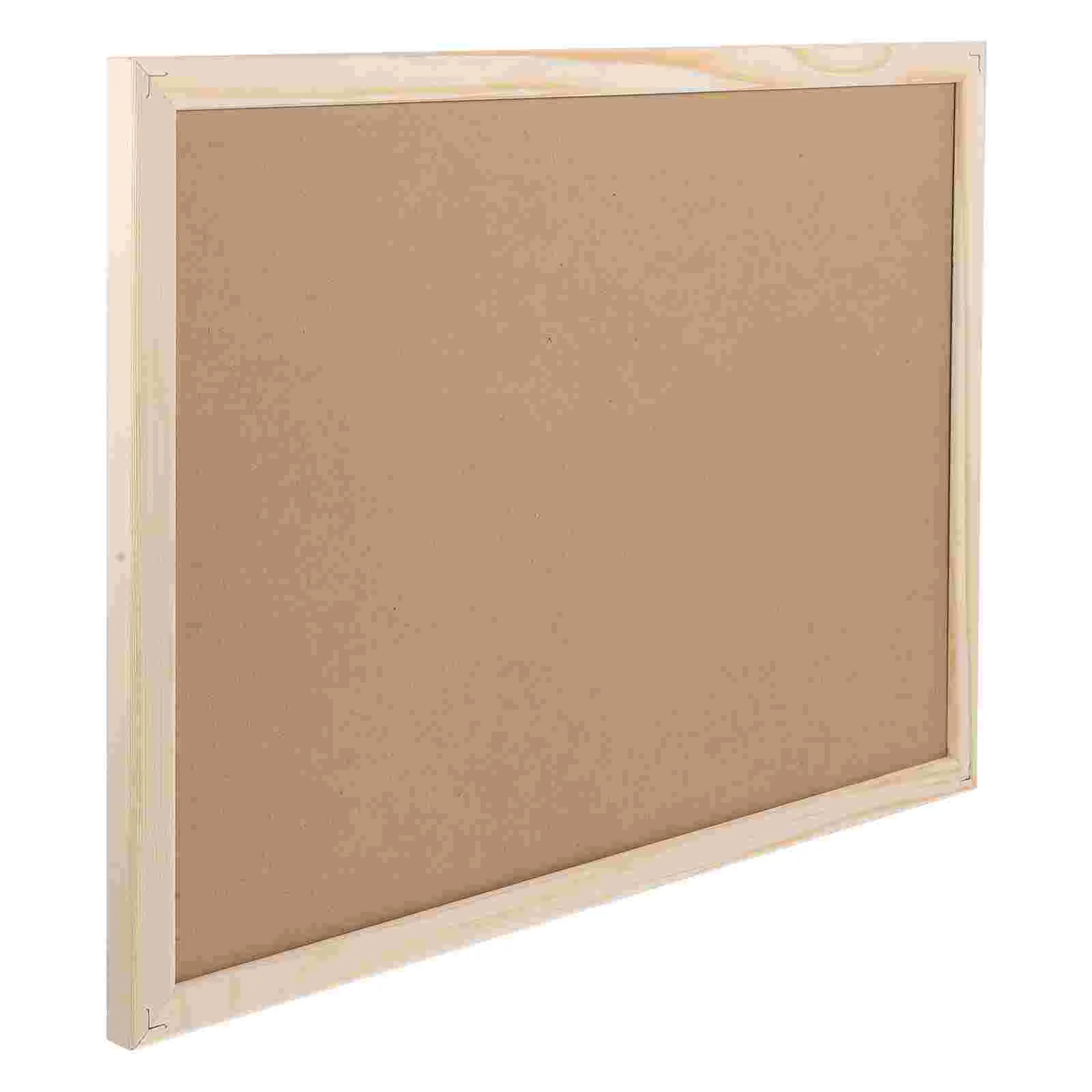 

Bulletin Board Boards Reminder Message Wall Cork Memo Accessories Corkboard Decorative for Walls Frameless Creative