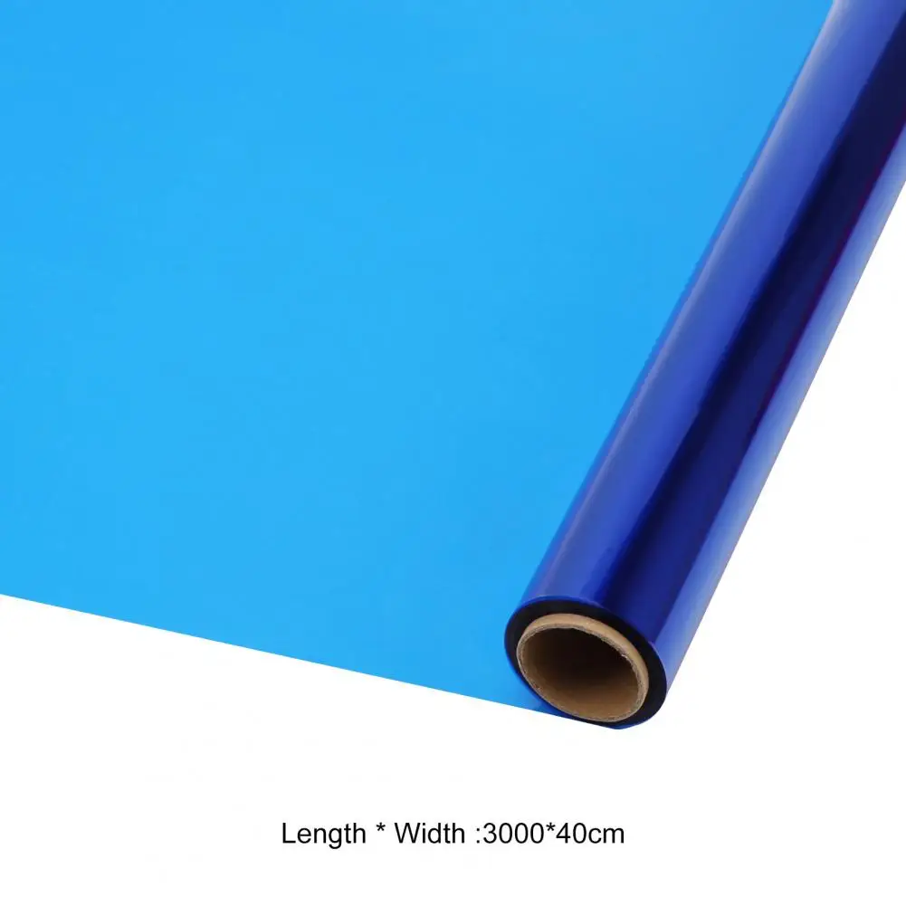 1 Roll 40CMx30M Cellophane Wrapping Paper Colorful Waterproof Flower DIY Handicrafts Festival Gift Box Packaging Paper